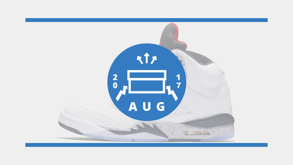 August 2017 sneaker store releases