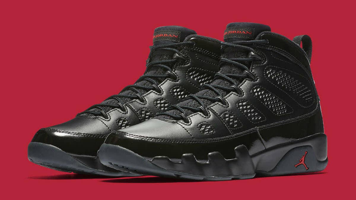 The "Bred" Air Jordan 9 will release on March 10, 2018 for $190.