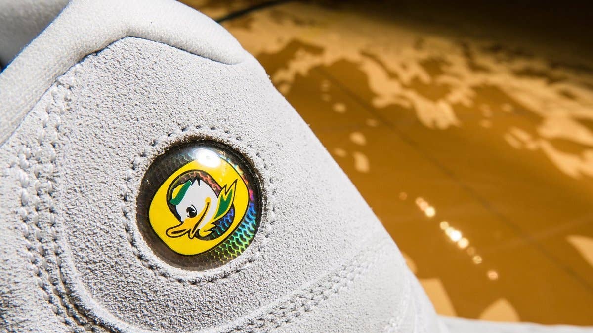 The Air Jordan 13 'Oregon Ducks' is previewed by Carlos Prieto, founder of SoleFly.