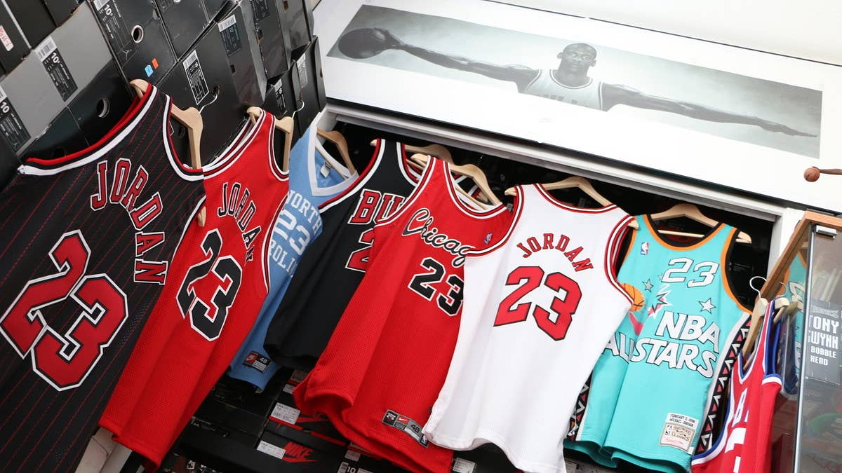 Michael Jordan's new Nike Chicago Bulls jersey has upset one collector.