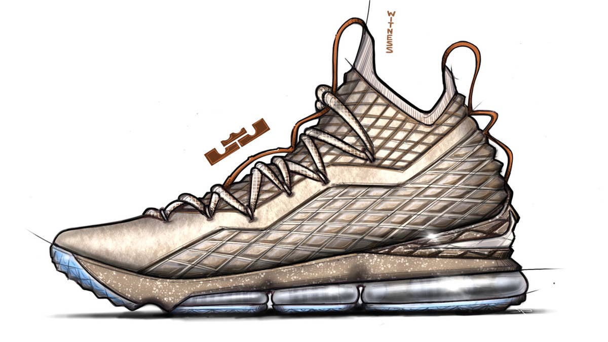 Jason Petries talks about the design process for the Nike LeBron 15.