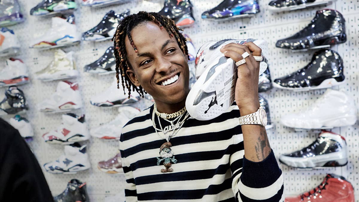 Rich the Kid talks about stealing bikes to buy Jordans.