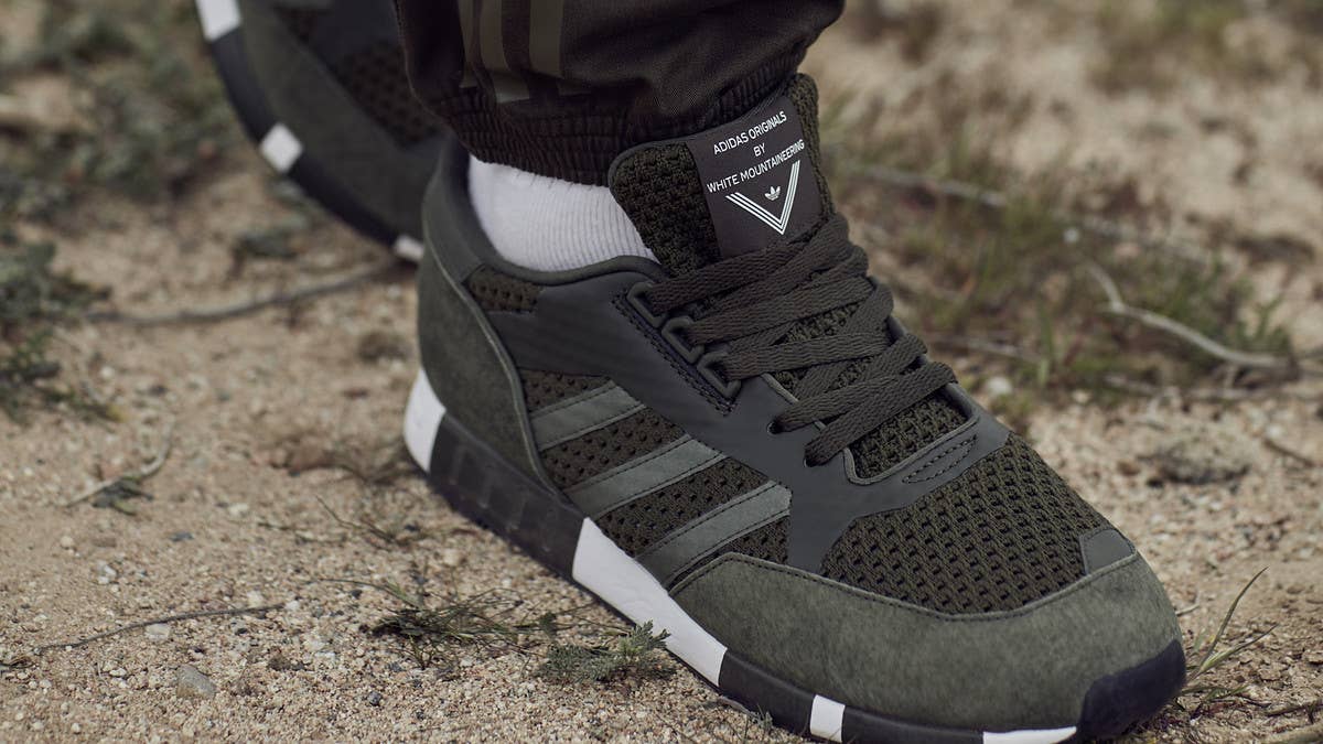 Adidas and White Mountaineering are releasing a new collab that includes the Boston Super and Seeulater Alledo PK silhouettes. 