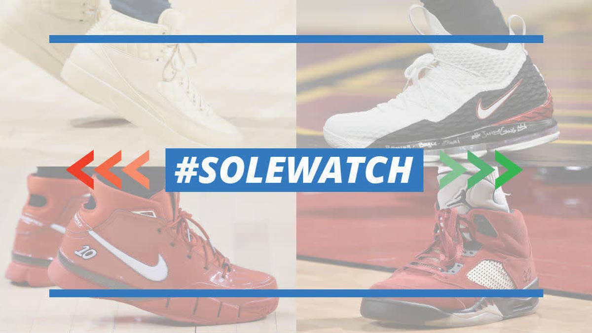 LeBron James, P.J. Tucker, DeMar DeRozan and more show out in the latest set of NBA #SoleWatch Power Rankings.