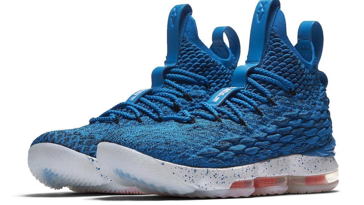 A 'Hardwood Classics' colorway of the Nike LeBron 15 has a release date.