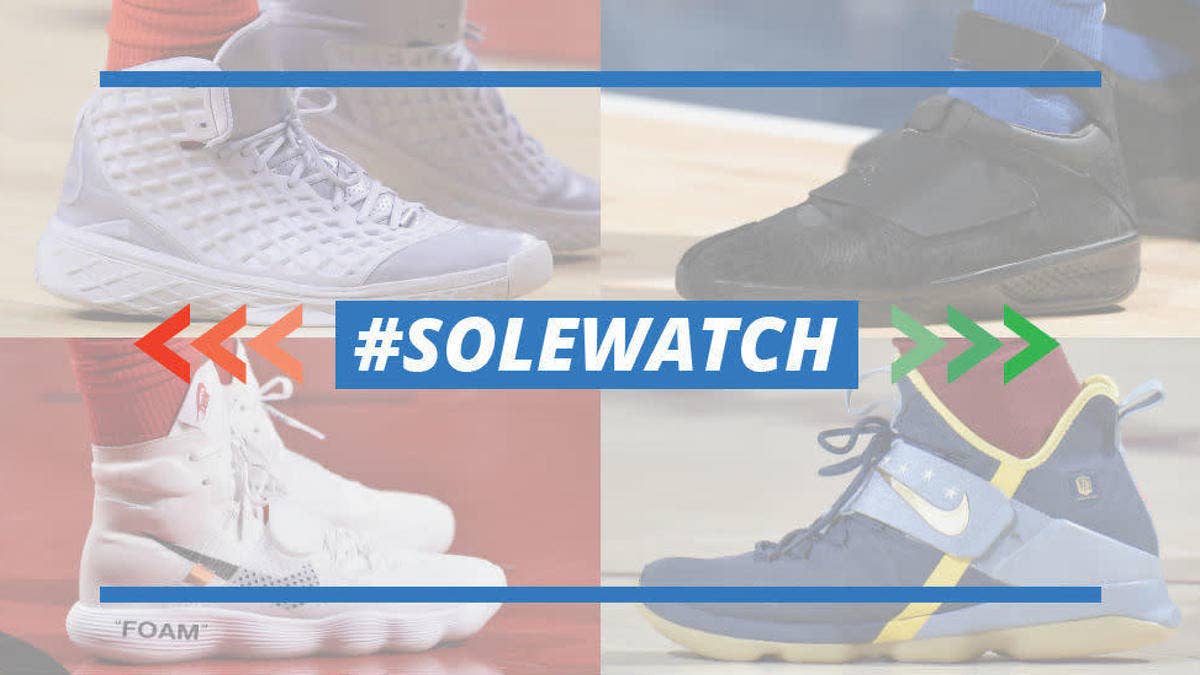 DeMar DeRozan, LeBron James, P.J. Tucker and more featured in this week's Sole Collector NBA #SoleWatch Power Rankings.