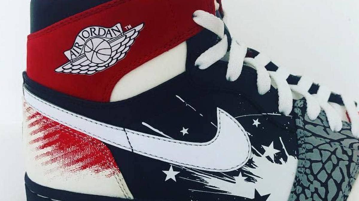 Dave White shares one of the unreleased Air Jordan 1 samples from his previous collection.