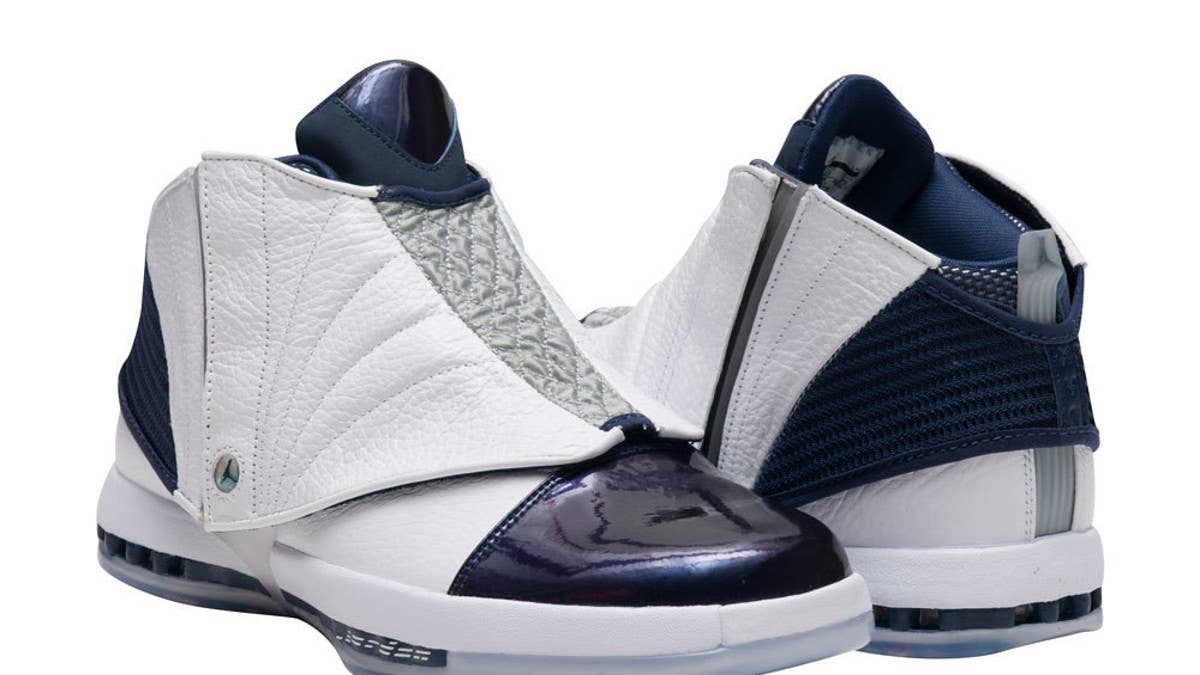 The 'Midnight Navy' Air Jordan 16 release date is set for Dec. 22.