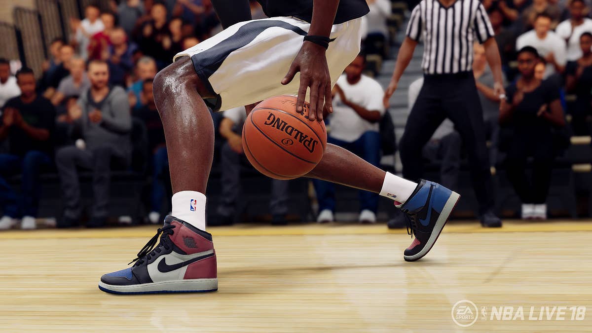 How good do the sneakers look in NBA Live 18? Here's a preview.