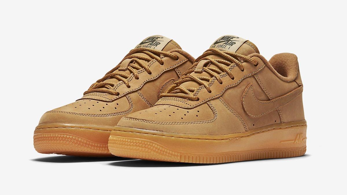 Nike Turns 'Wheat' Air Force 1s Into Low Tops | Complex