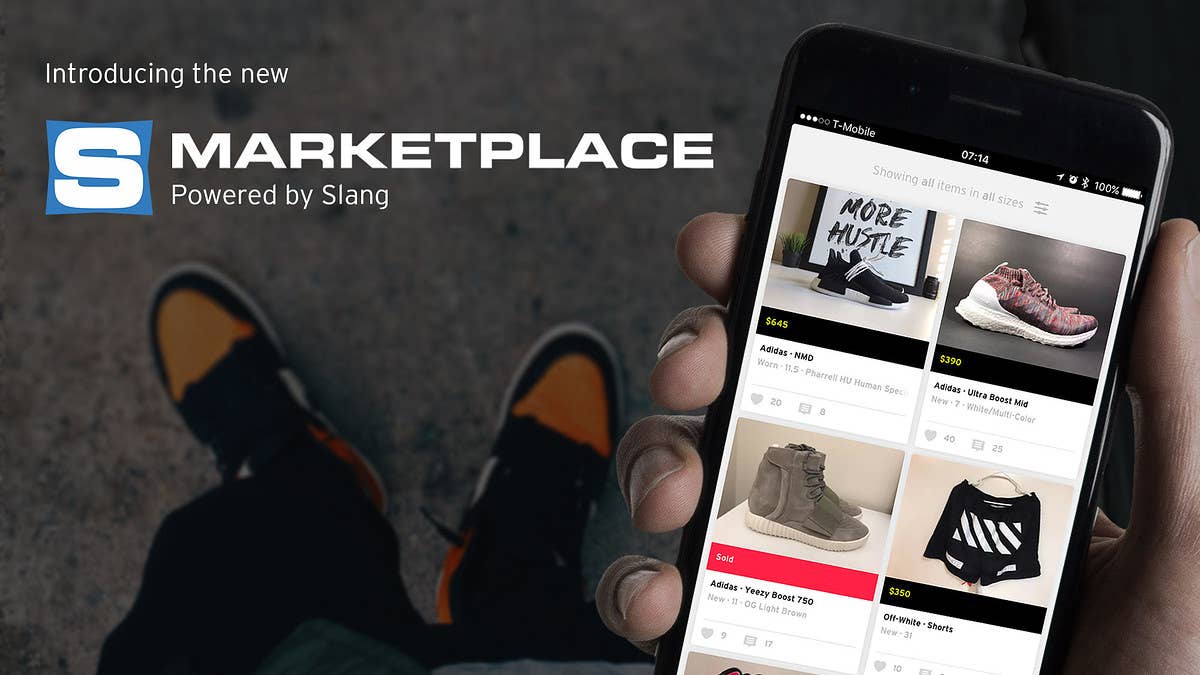 Sole Collector re-launches their new online marketplace with Slang.