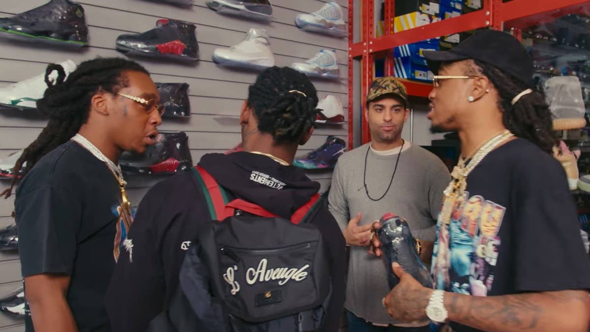 Migos agree that the Air Jordan 22 was a low point on the latest episode of Sneaker Shopping.