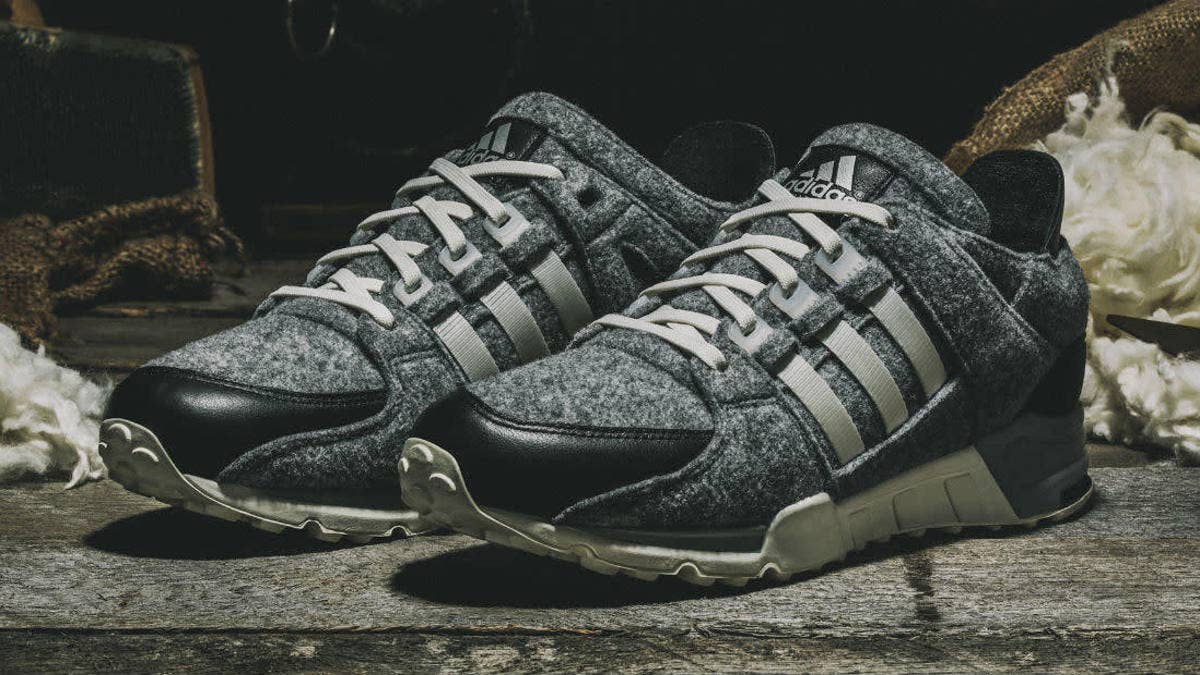 The Adidas EQT Running Support '93 gets winterized for the colder months.