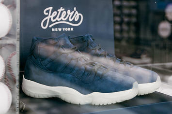 Derek Jeter RE2PECT DAY Pop-Up Shop Features Matching Air Jordan 11  Exclusive - Air Jordans, Release Dates & More