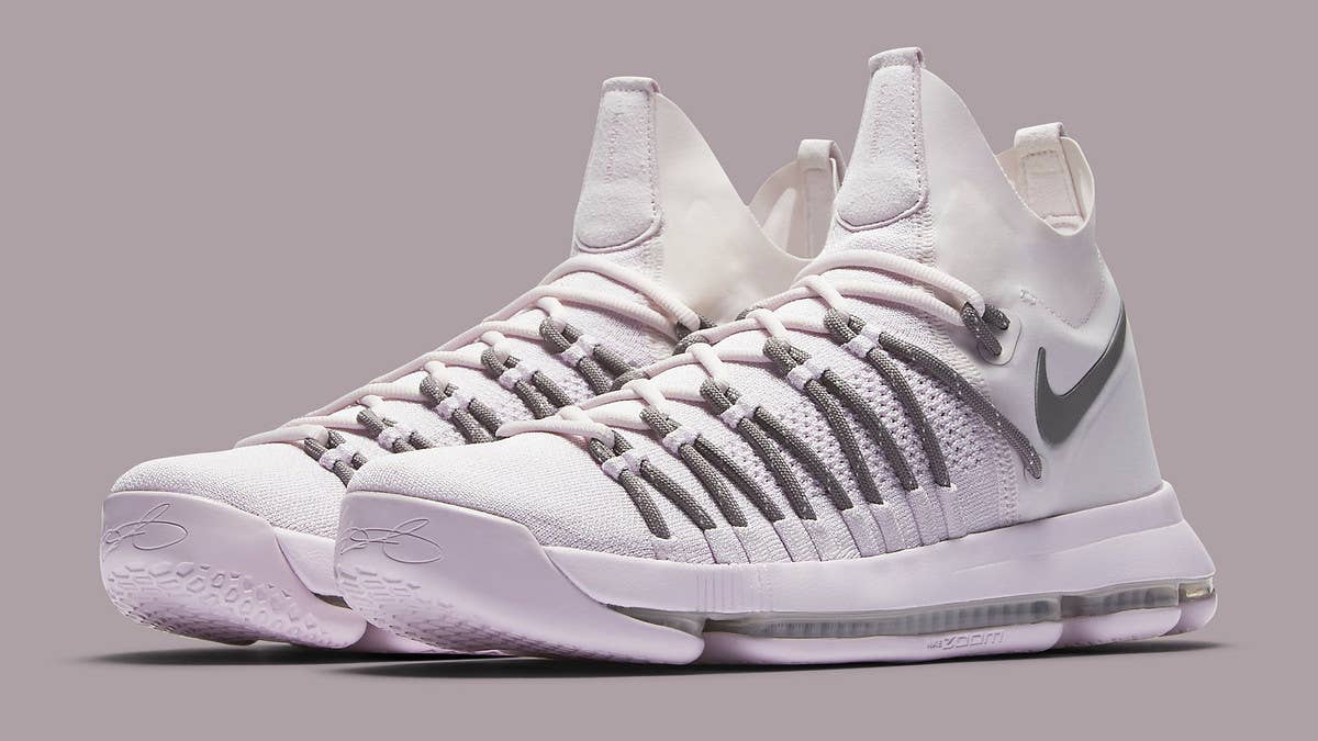 Nike KD 9 Elites in pearl pink just released; here's where you can buy a pair.
