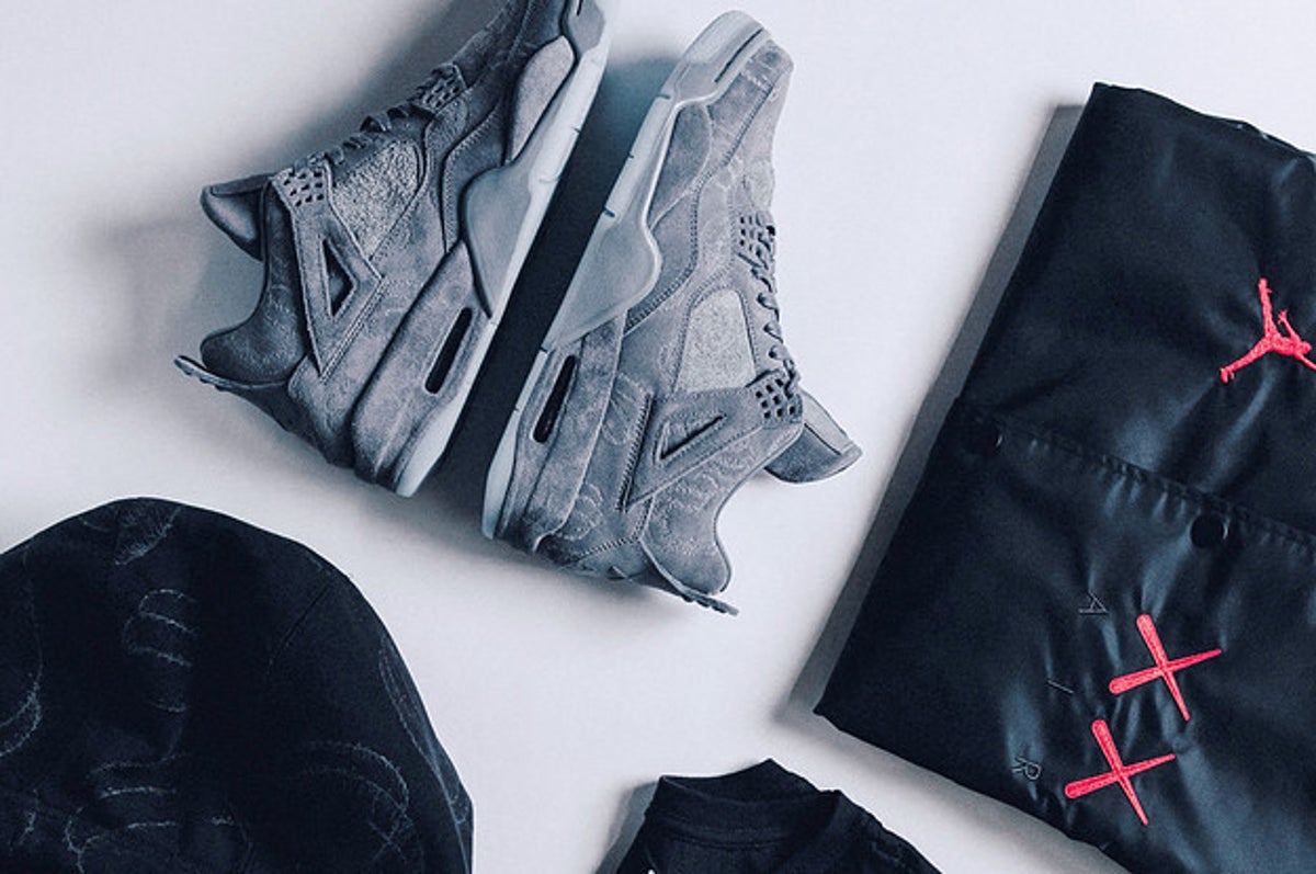 Kick Avenue on Instagram: The KAWS x Air Jordan 4 is a limited edition  shoe collaboration between Jordan Brand and graffiti artist KAWS. It  features a mix of grey suede, hand graphic