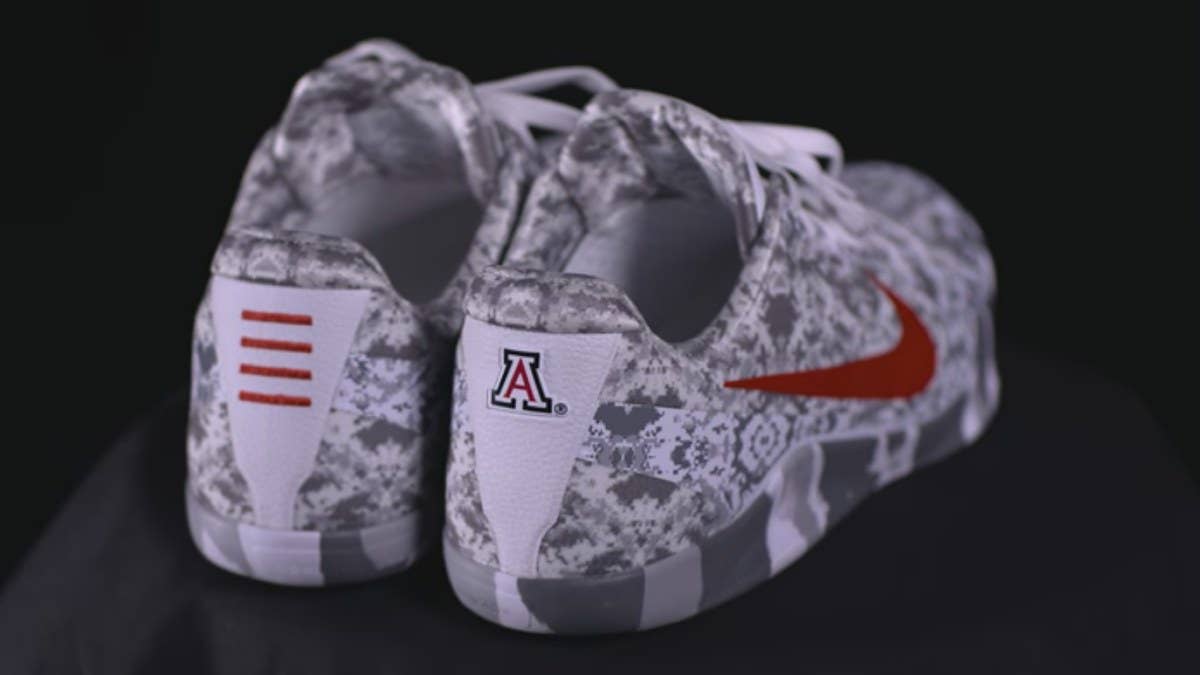 Arizona will wear these Nike Kobe 11s for the Armed Forces Classic.