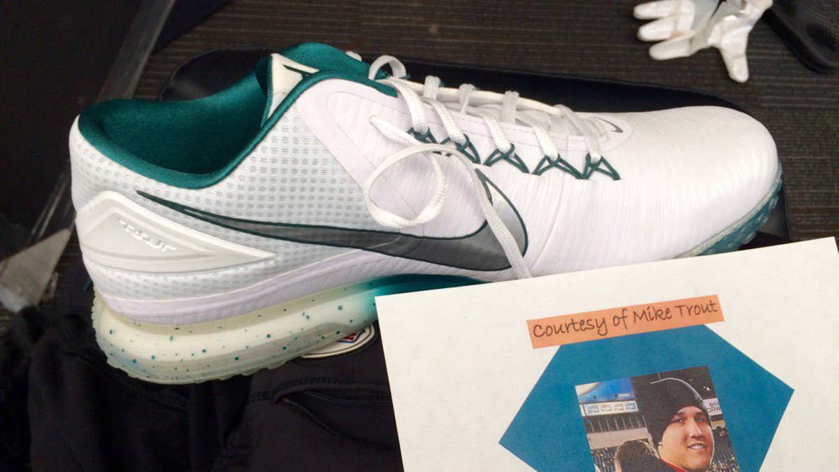 Free Nikes for every Philadelphia Eagles player courtesy of Mike Trout.