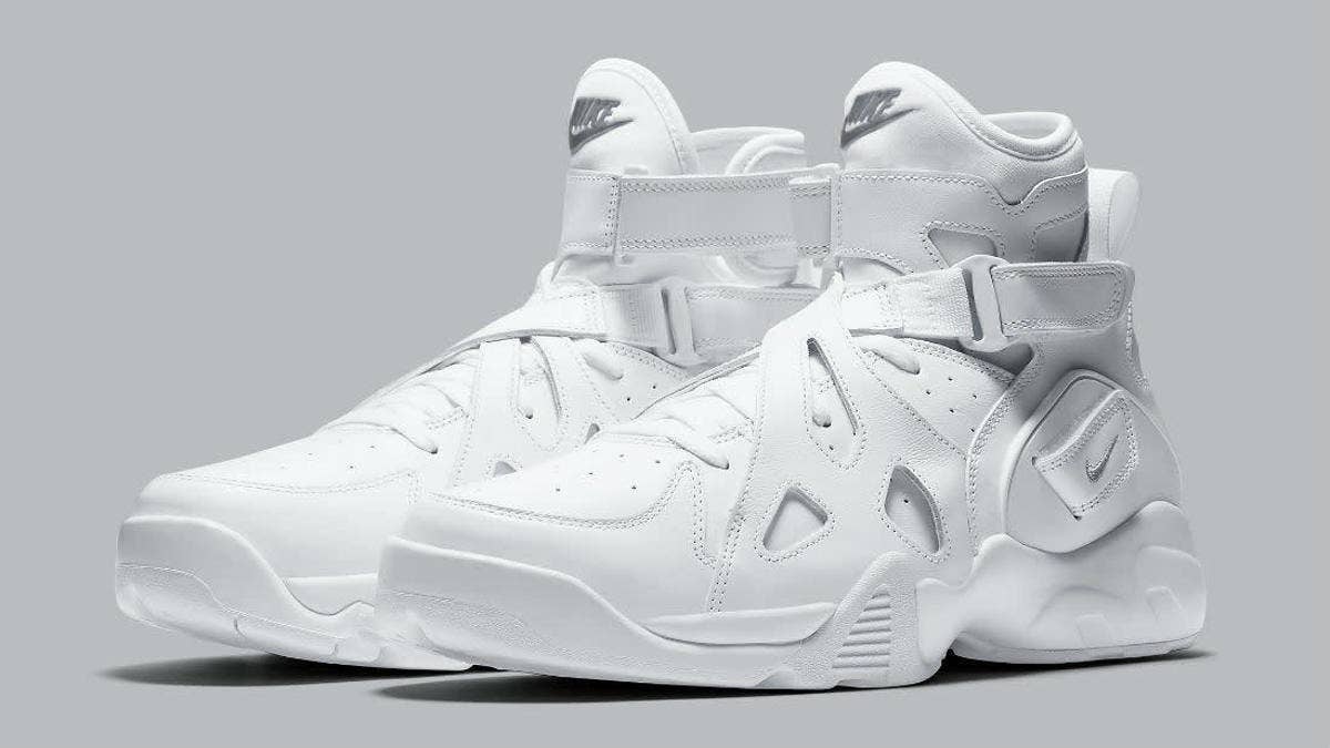 Another all-white version of the Nike Air Unlimited is releasing soon.