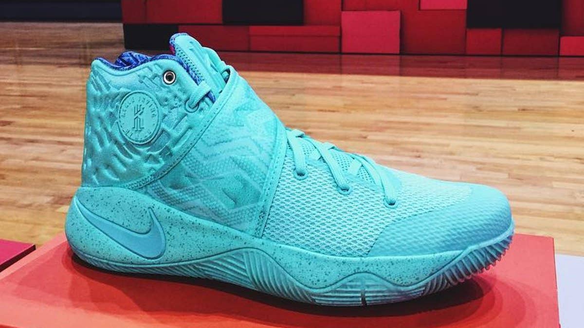 Kyrie Irving's Nike line will get a "What The?" style via "What The?" Nike Kyrie 2s reportedly releasing in December.