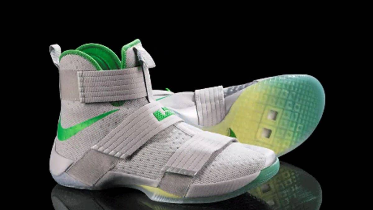 Nike LeBron Soldier 10 player exclusives for the Oregon Ducks to wear against UCLA.