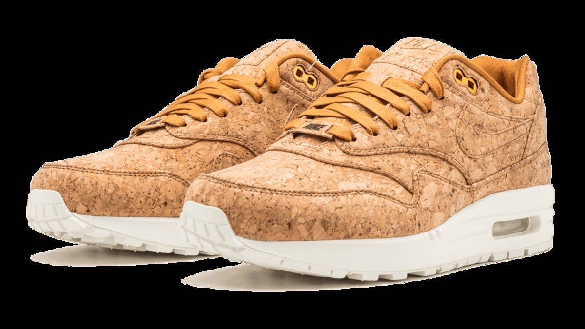 Nike Soho released 100 pairs of the Air Max 1 'Cork.'