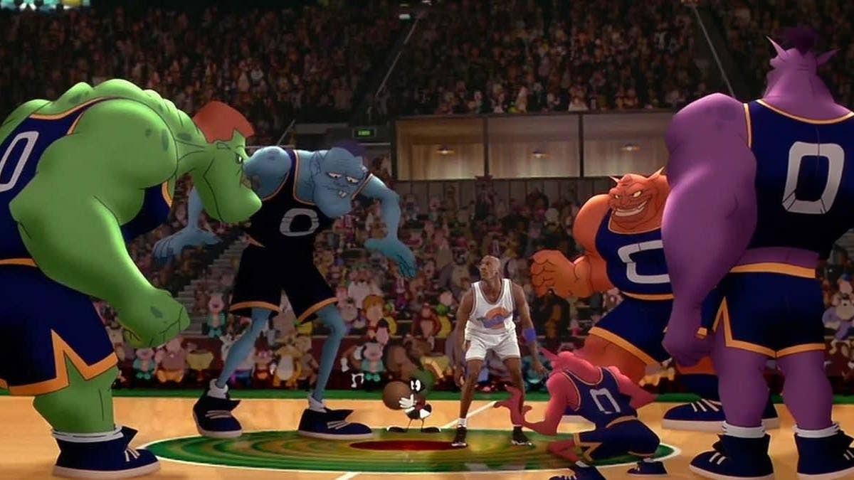 An extra on the movie 'Space Jam' remembers his time on-set, which included free sneakers and a Michael Jordan moment.