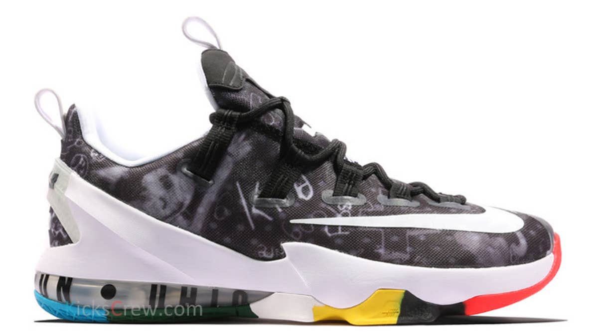 A new version of the LeBron 13 Low surfaces.