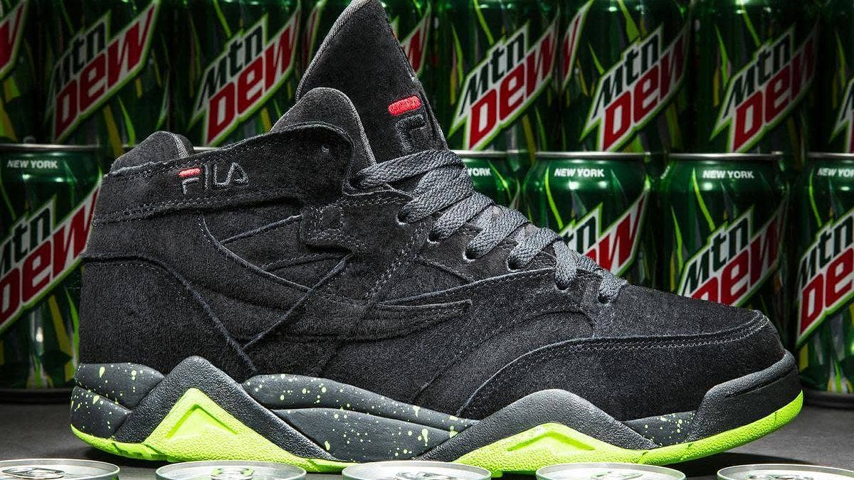 FILA and Mountain Dew team up on the M-Squad.