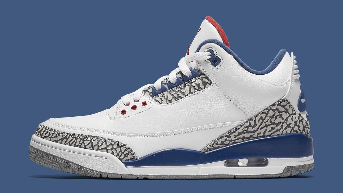 The 'True Blue' Air Jordan 3 doesn't release until Friday, but Nike is giving shoppers the opportunity to buy pairs early.