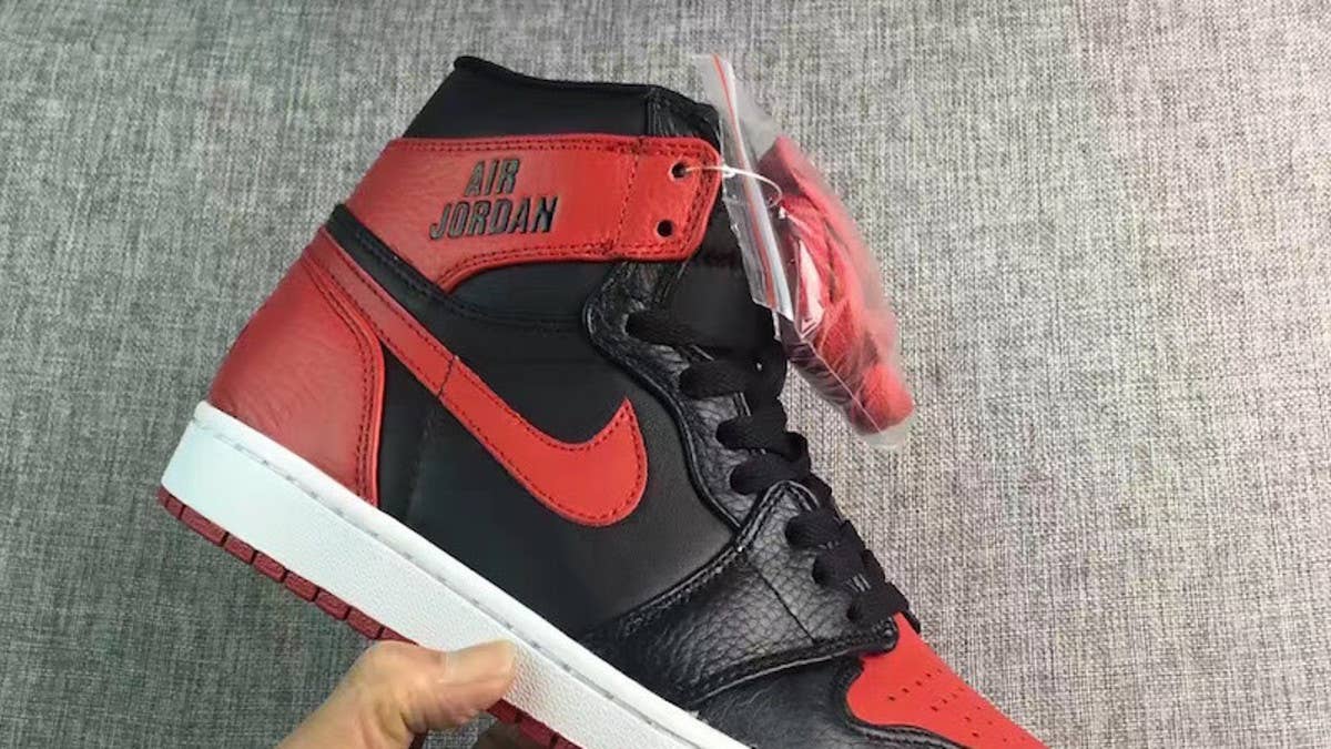 The "Banned" Air Jordan 1 Rare Air is slated to release in early 2017.