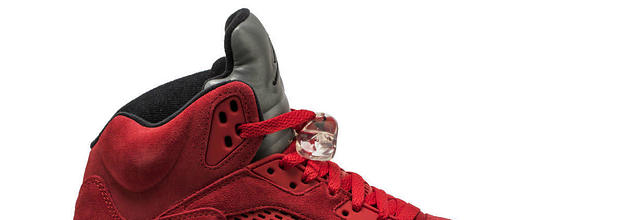 Jordan 5 red suede cheap price