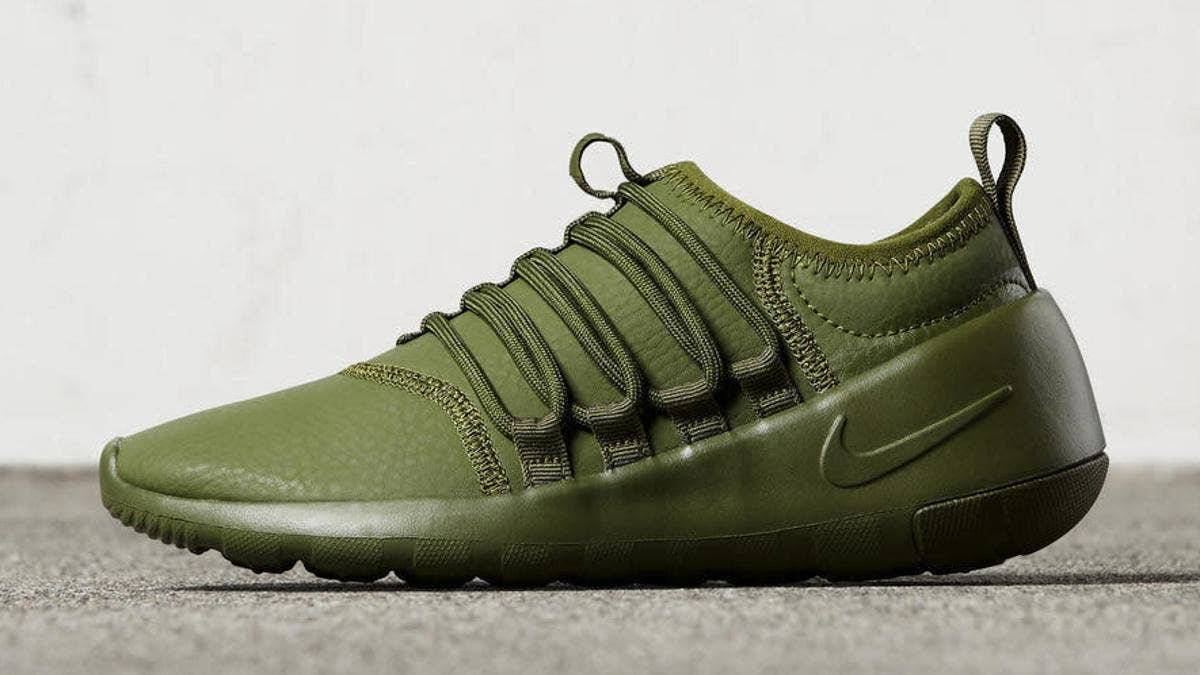 The Nike Payaa "Olive Green" is scheduled to release on March 1.