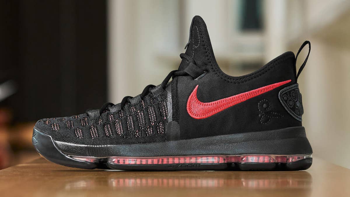 'Aunt Pearl' Nike KD 9 releases on Jan. 21 via SNKRS with a wider launch to follow on Jan. 28.