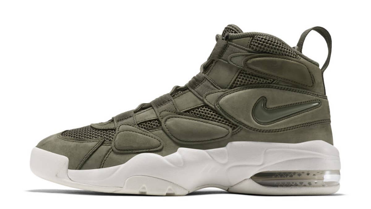 Where to buy Nike's Air Max Uptempo 'Urban Haze' pack of new sneaker releases online.