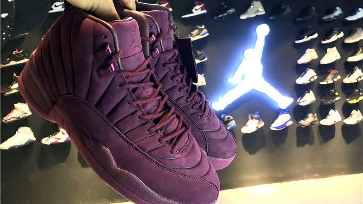 There's a bordeaux PSNY x Air Jordan 12 collaboration floating around.