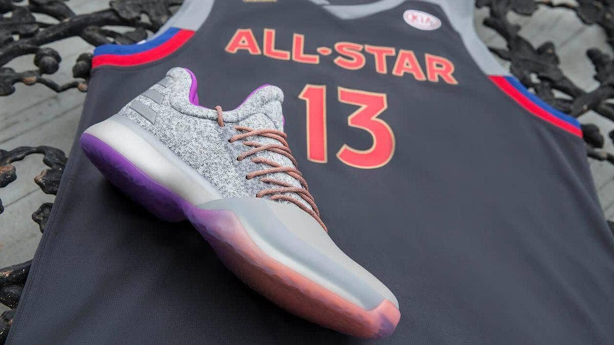 The Adidas Harden Vol. 1 is ready for All-Star Weekend and has 'No Brakes.'