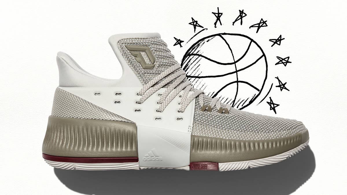 The Adidas Dame 3 "West Campus" is scheduled to release on March 31.