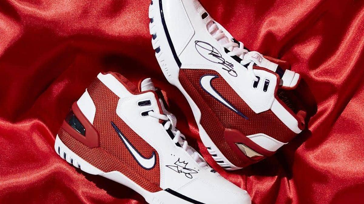 LeBron James and UNKNWN Miami are teaming up to raffle signed Nike Air Zoom Generations.