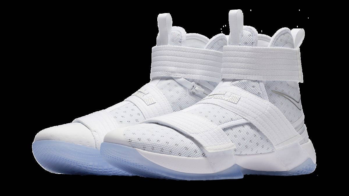 Nike evolves its FlyEase technology with the LeBron Soldier 10.
