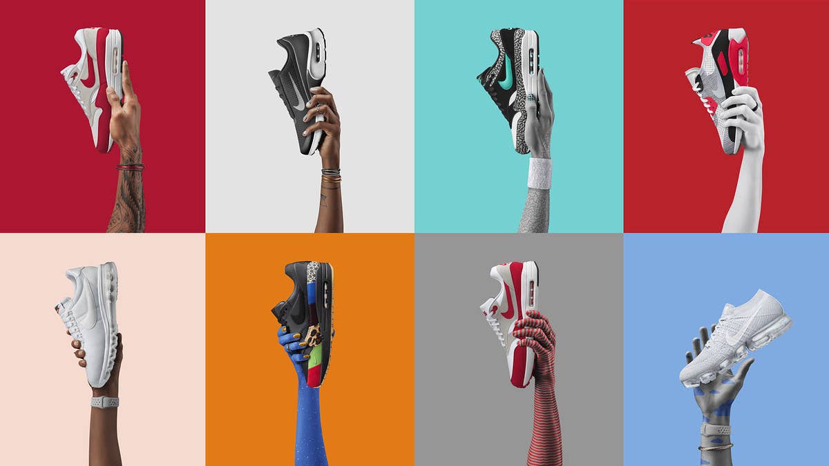 Nike is releasing Air Max sneakers throughout March leading up to Air Max Day on 3/26.