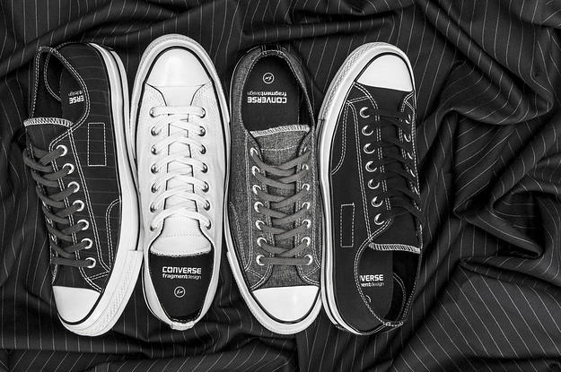 Converse and Fragment Made Tuxedo Sneakers | Complex