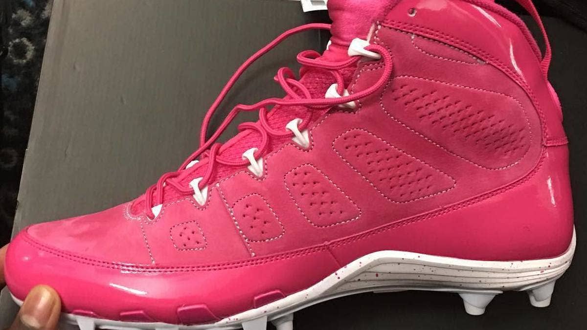 Jordan Brand is thinking pink this month.