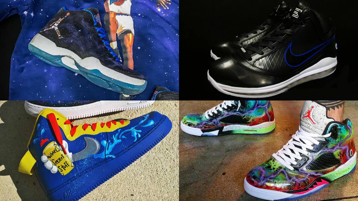 The best custom sneakers inspired by Michael Jordan's 'Space Jam.'