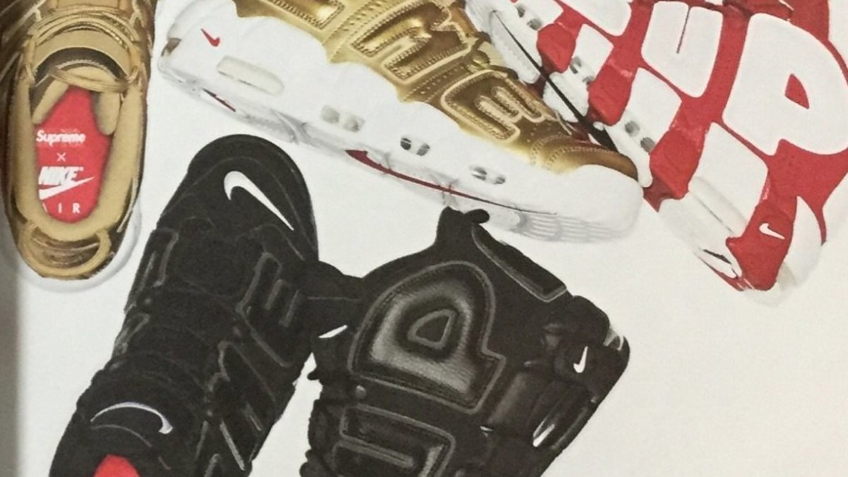 A Look Ahead to the Supreme x Nike Air More Uptempo Pack 