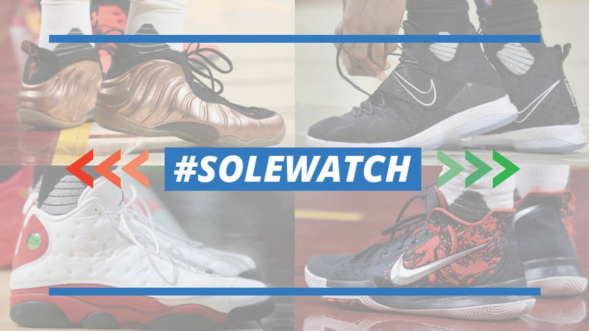 LeBron James and Kyrie Irving debut new signature models in the latest NBA #SoleWatch Power Rankings.