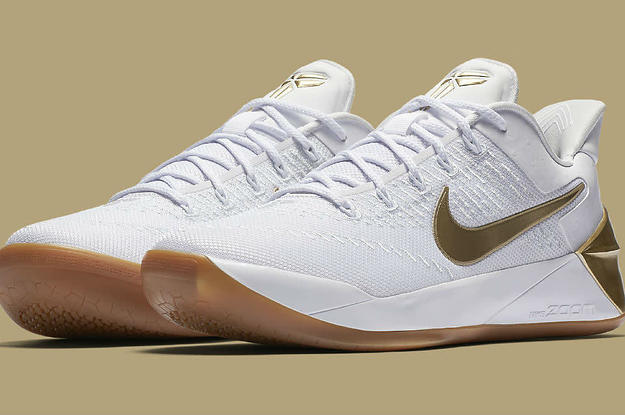 White and 2025 gold kobes