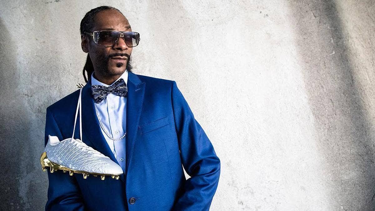 Snoop Dogg makes Adidas cleats inspired by gator shoes.