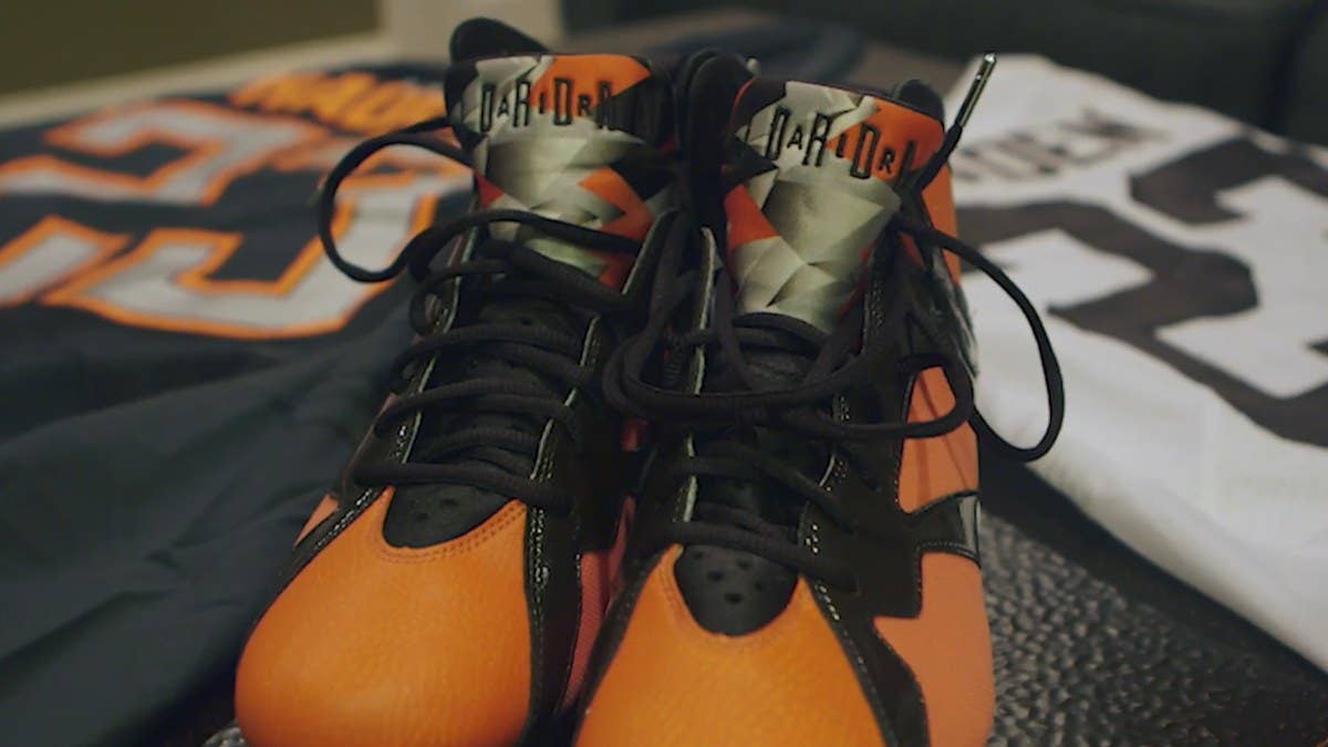 Want to own exclusive Jordans? Check out this giveaway for a PE pair from the collection of Joe Haden.