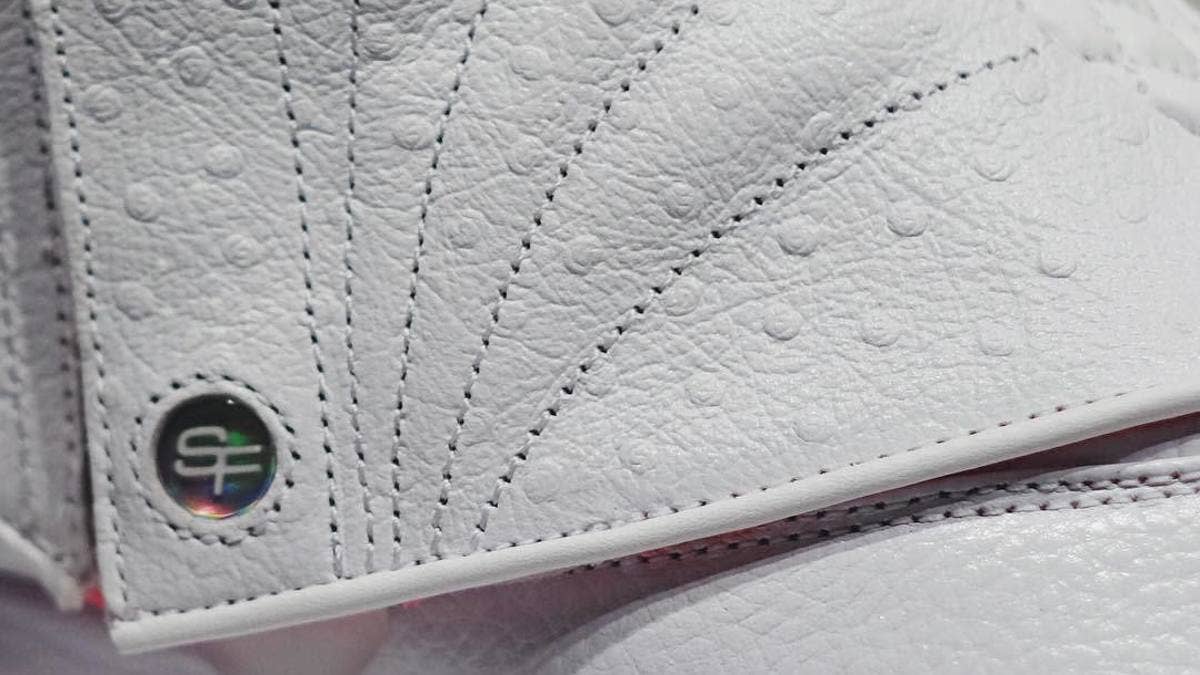 SoleFly teases an upcoming Air Jordan 16 collaboration.